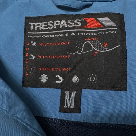 Trespass Performance Blue Jacket - Picture 3 of 7